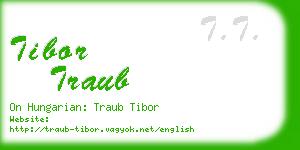 tibor traub business card